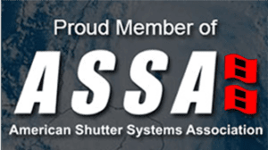 Proud member of the American Shutter System Association (ASSA)