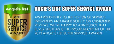 eurex shutters angi reviews