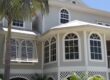 fort myers house with hurricane shutters