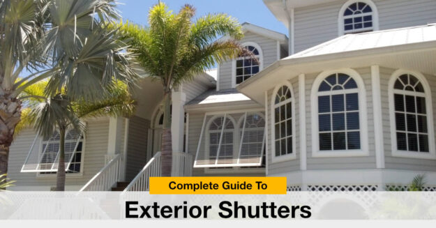 shutters on exterior of a home in florida