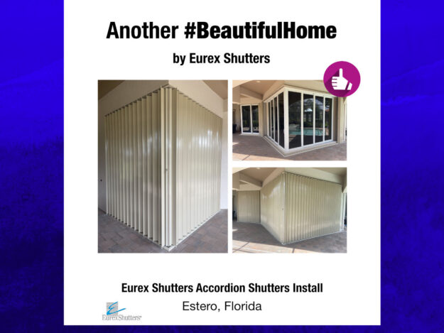 accordion shutters installation in Estero FL