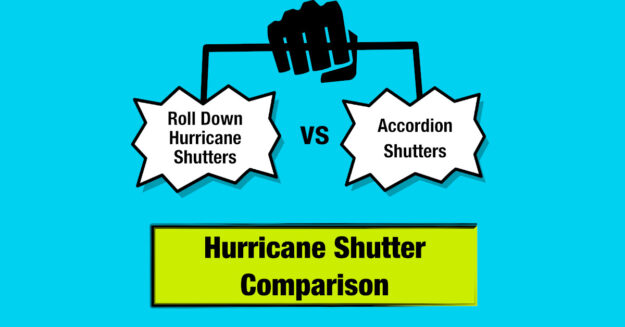 roll down shutters vs accordion shutters comparison