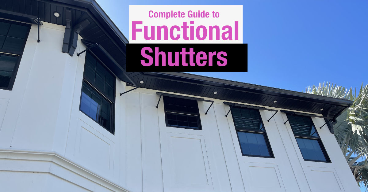functional shutters guide
