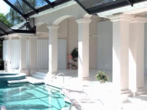 Home with storm protection products in Naples FL