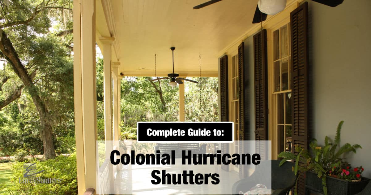 Category 5 Hurricane Shutters - What Are Hurricane Rated Shutters?