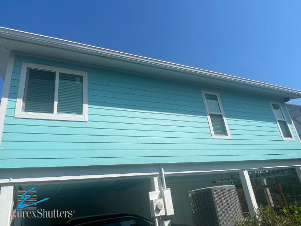 Impact windows on a home in Bokeelia Pine Island FL