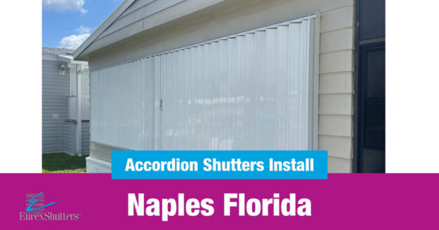 Accordion Shutters Installation in Naples FL