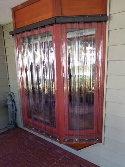 polycarbonate hurricane shutters for windows