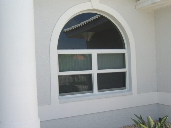 Arched windows are one of many types of impact windows