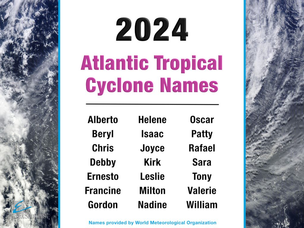 2024 Hurricane Names Full List, FAQ, Predictions for 2024