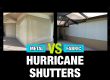 metal vs fabric hurricane shutters