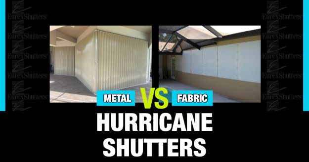 metal vs fabric hurricane shutters