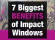 Biggest benefits of Impact Windows