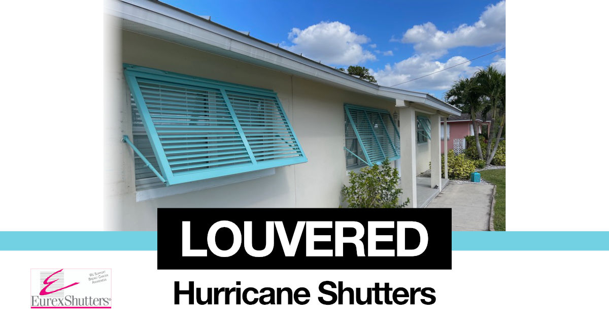 Louvered Hurricane Shutters